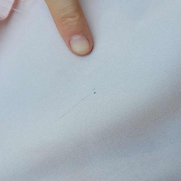 AUTHENTI-Chloé Lingerie Sleepwear/slip Dress Mini Vintage 1970s Baby Pink size L - Picture 8 of 16